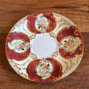 This item is an antique English bone china plate
